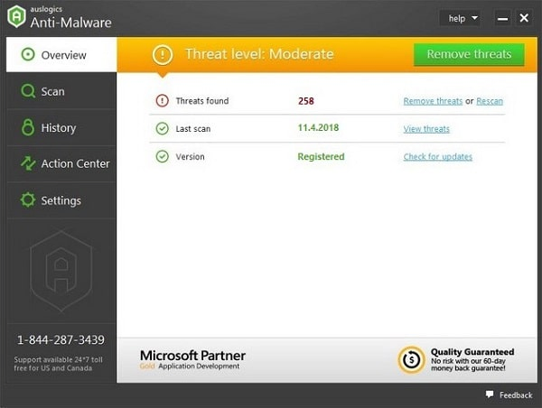 Auslogics Anti-Malware Serial Key